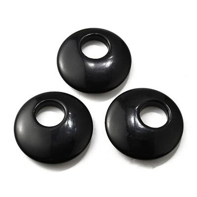 Natural Obsidian Pendants