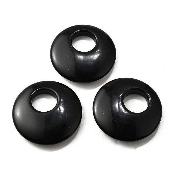 Natural Obsidian Pendants