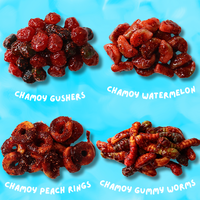 Flavoritos Chamoy Gummies, Variety 4-Pack - Sweet and Chili Candy Snack