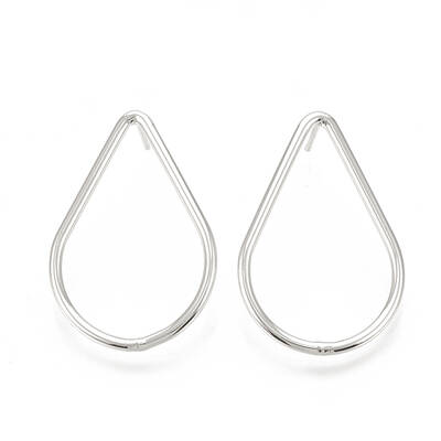 Brass Stud Earrings