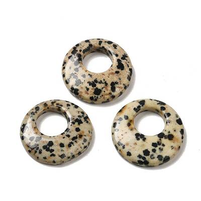 Natural Dalmatian Jasper Pendants