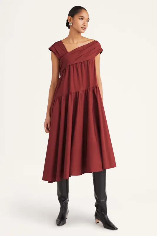 Dress 155n39po Crane Terracotta | Color: TERRACOTTA | Size: M