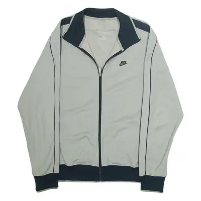 NIKE Mens Track Jacket Grey XL
