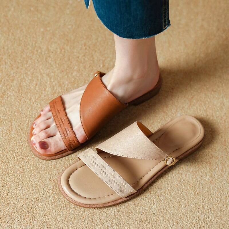 CHIKO Jibril Open Toe Block Heels Slides Sandals