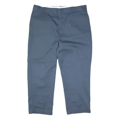 DICKIES Workwear Trousers Blue Regular Straight Mens W42 L27