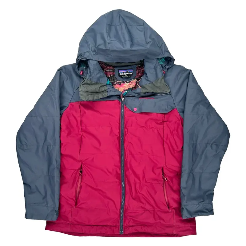 Recco Reflector Patagonia Ski Jacket - XL Red Polyester