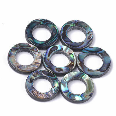 Natural Abalone Shell/Paua Shell Bead Frames