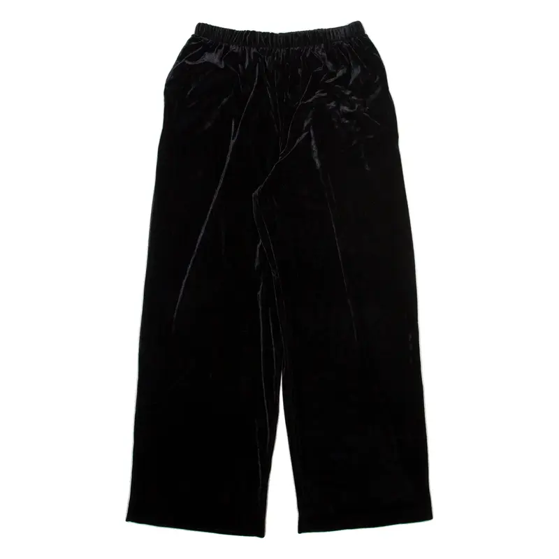 IVY Womens Trousers Black Relaxed Straight W26 L30