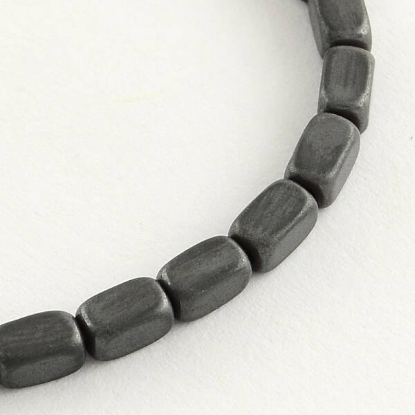 Non-magnetic Synthetic Hematite Bead Strands