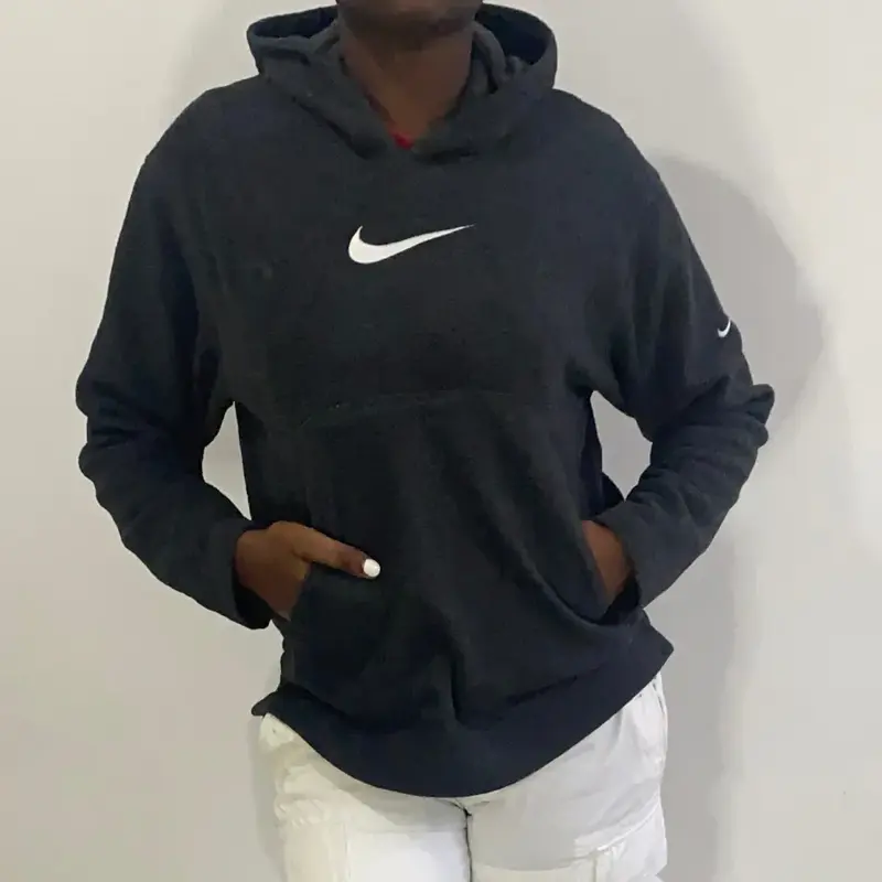 Nike Fleece - Small Grey Polyester