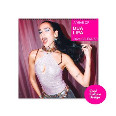 Dua Lipa Calendar - 2024 Calendar, Wall Calendar 2024, Planner 2024