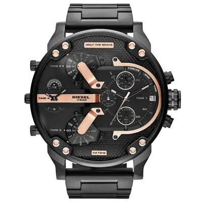 Diesel DZ7312 The Daddies Chronograph Four Time Zone Dial Men's Watch