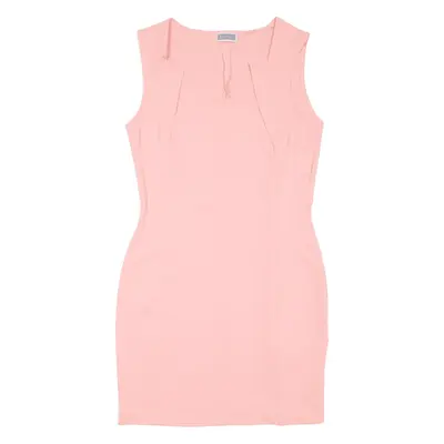RED CHILLI Pencil Dress Pink Sleeveless Short Womens UK 10