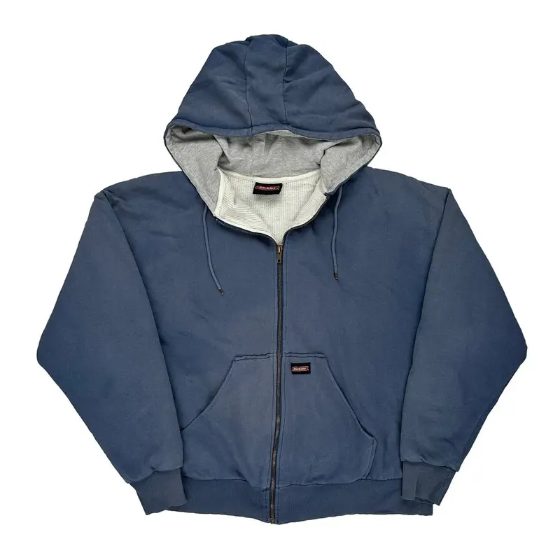 Dickies Hoodie - 2XL Blue Cotton Blend