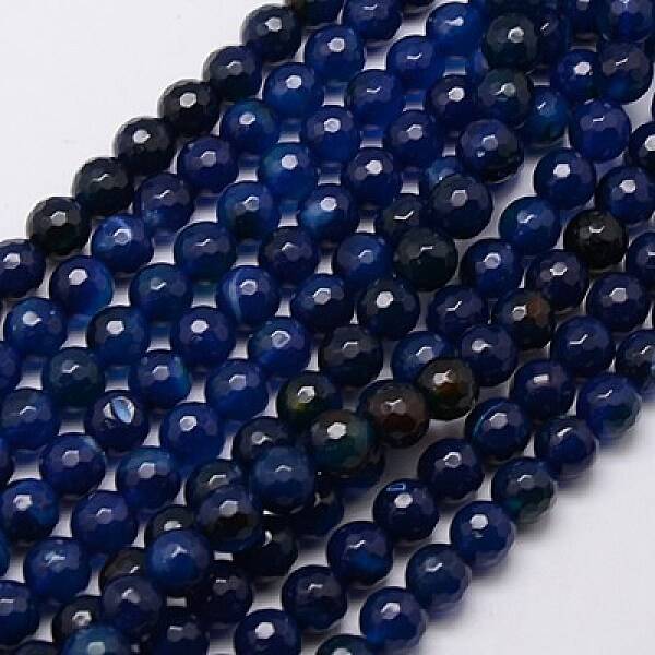 Natural Agate Beads Strand