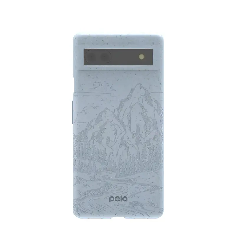 Powder Blue Rockies Google Pixel 6a Case