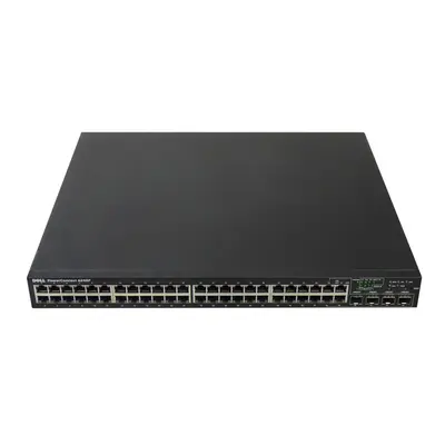 Dell 07X2NJ | PowerConnect 6200 Series 6248P 48 x Ports PoE 10/100/1000Base-T + 4 x Shared SFP Ports Layer 3 Managed 1U Rack-...
