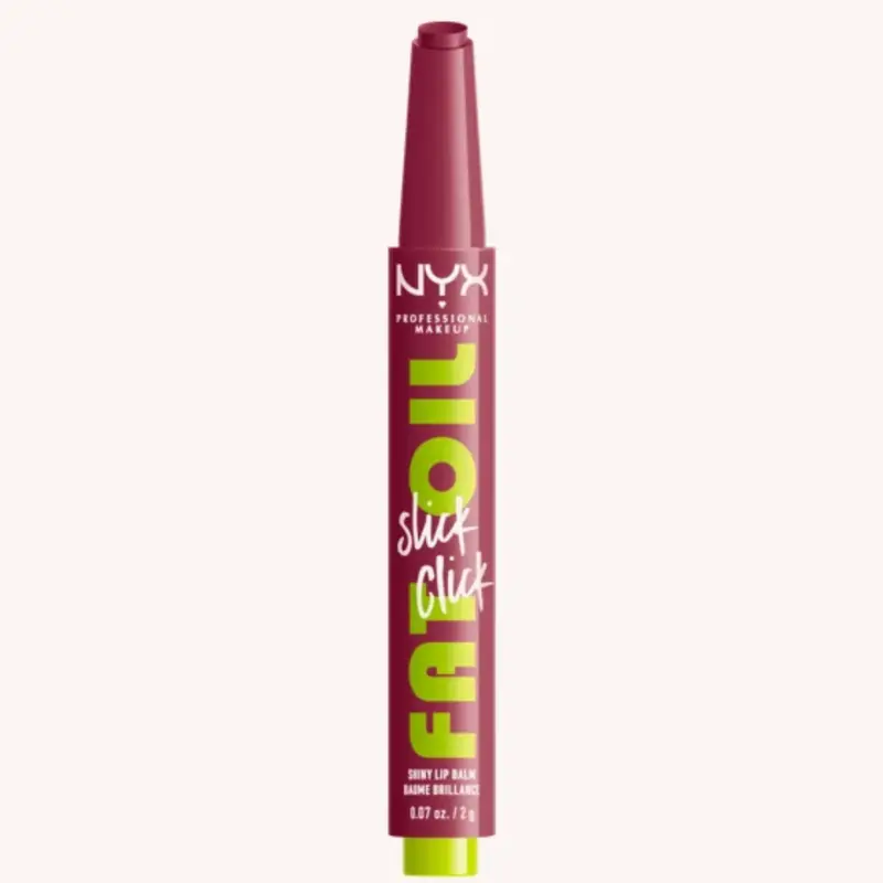 NYX Professional Makeup Fat Oil Slick Click Tinted Lip Balm Color In The Drafts 2 g