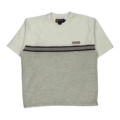 Chaps Ralph Lauren T-Shirt - Medium Grey Cotton