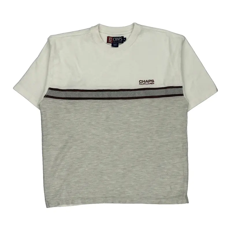 Chaps Ralph Lauren T-Shirt - Medium Grey Cotton