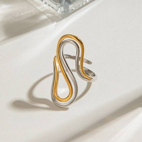 304 Stainless Steel Cuff Rings