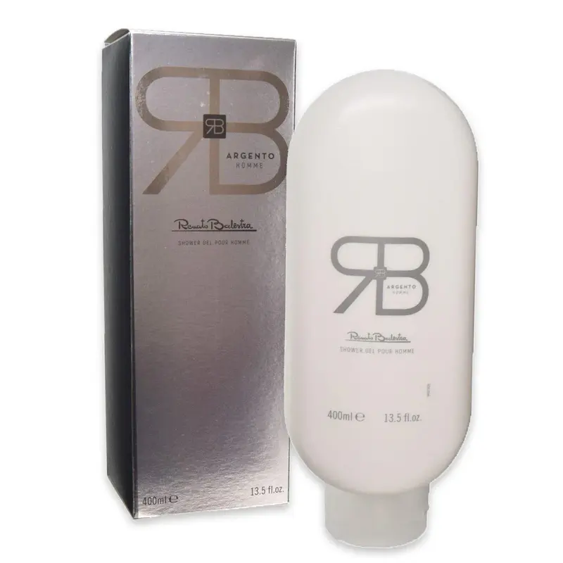 Renato Balestra silver shower gel 400 ml homme