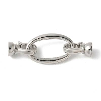 Brass Fold Over Clasps