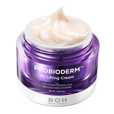 [BIOHEAL BOH Official] Probioderm 3D Lifting Night Cream | 17-Peptide Complex & Probiotics I Anti-Aging, Wrinkles (Face & Nec...