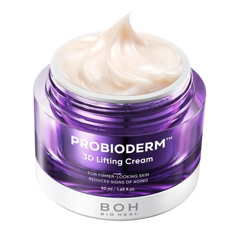 [BIOHEAL BOH Official] Probioderm 3D Lifting Night Cream | 17-Peptide Complex & Probiotics I Anti-Aging, Wrinkles (Face & Nec...
