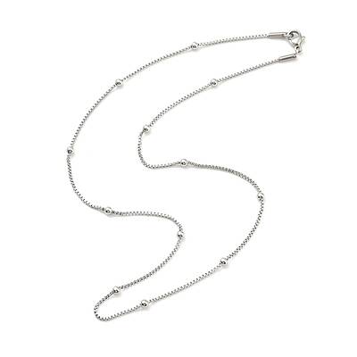 Non-Tarnish 304 Stainless Steel Satellite Chain Necklaces