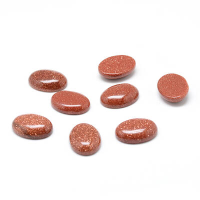 Synthetic Goldstone Cabochons