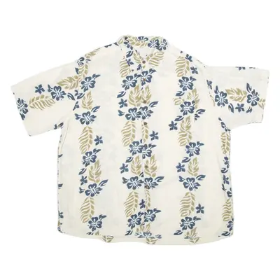 CANDA Mens Shirt White 2XL