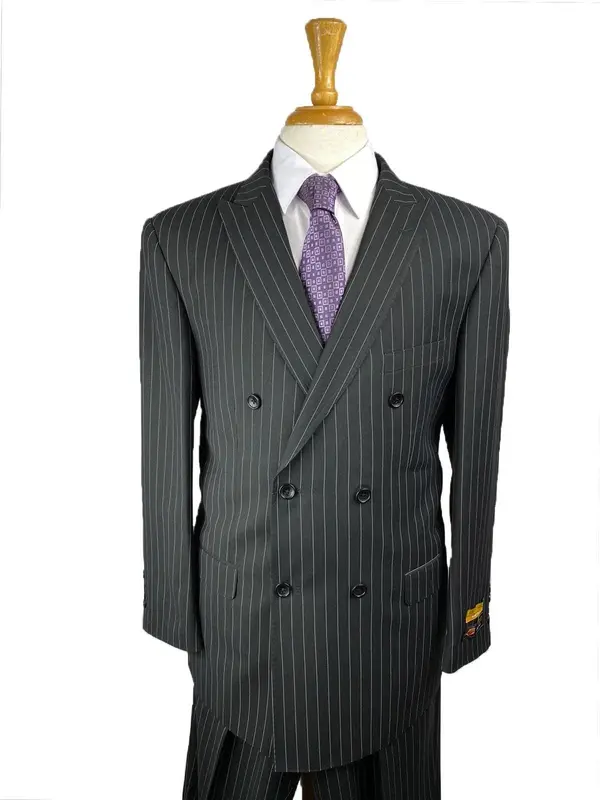Blk/Wht - Mens Wholesale Suit