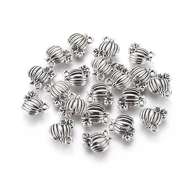 Pumpkin Tibetan Style Zinc Alloy Charms