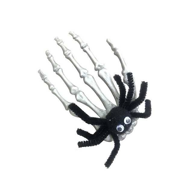 Halloween Skeleton Hands Plastic Alligator Hair Clips