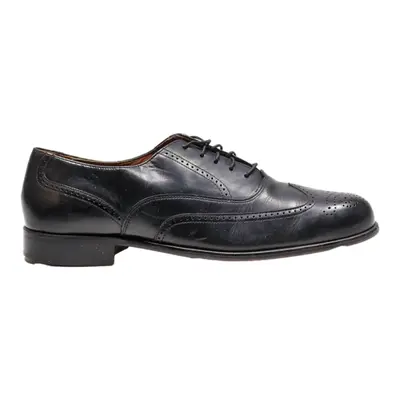 BOSTONIAN Brogue Shoes Black Leather Mens UK 9.5