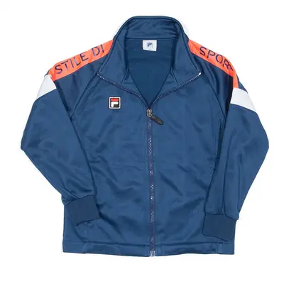 FILA Track Jacket Blue Boys M