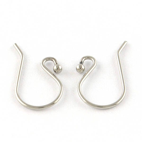 Tarnish Resistant 201 Stainless Steel Earring Hooks