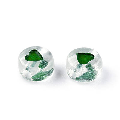 Transparent Acrylic Enamel Beads