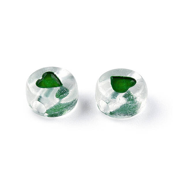Transparent Acrylic Enamel Beads