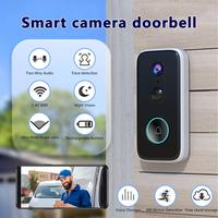 【Free Cloud Storage】JOOAN 2K Doorbell Camera, 2.4G WiFi Smart Wireless Charging Camera, Supports: Human Detection, Motion...