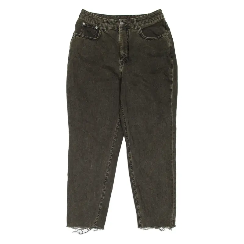 CHEAP MONDAY Womens Jeans Black Regular Mom W30 L25