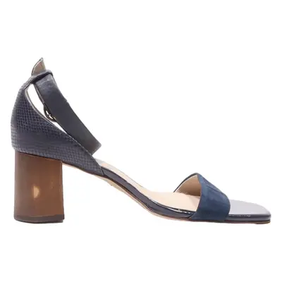 LOUISE ETCIE Strappy Heels Blue Synthetic Womens UK 5.5