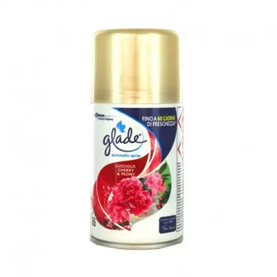 Glade Automatic Spray Refill Luscious Cherry & Peony - Air Freshener 269 Ml