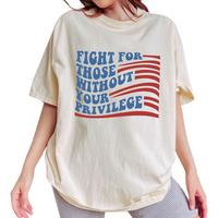 ChicCotton Fight For Those Without Your Privilege Comfort Colors Shirt, Racial Equality T-shirt, Protect Human Rights Graphic...