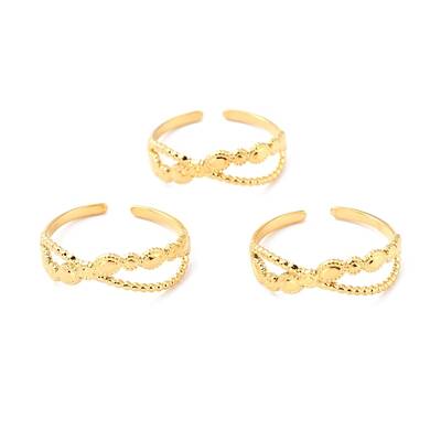 Ion Plating(IP) 304 Stainless Steel Finger Rings