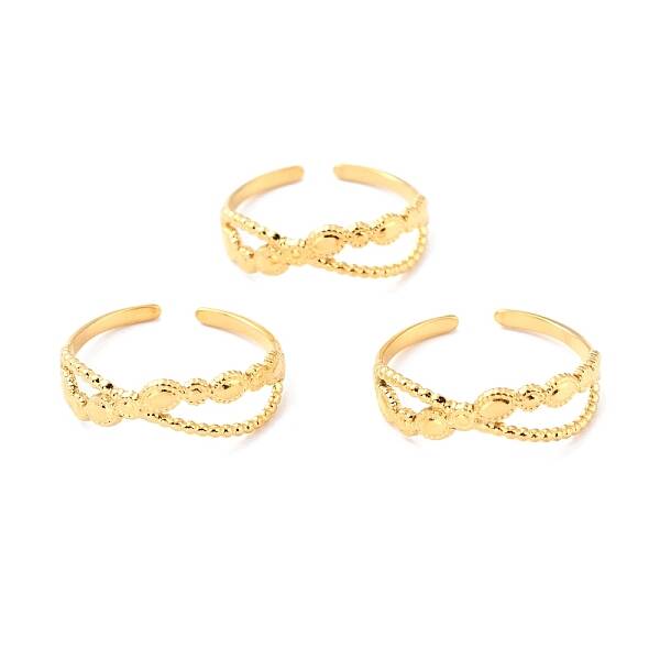 Ion Plating(IP) 304 Stainless Steel Finger Rings
