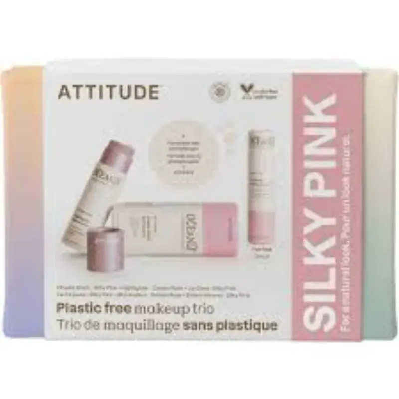 Attitude Oceanly Silky Set Pink A trio of colors for una radiant finish!