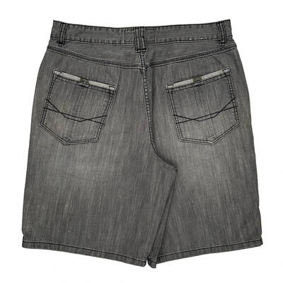 Footlocker Denim Shorts - 36W 11L Grey Cotton