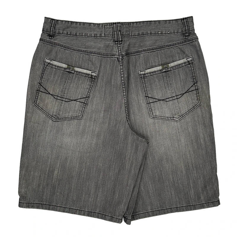 Footlocker Denim Shorts - 36W 11L Grey Cotton